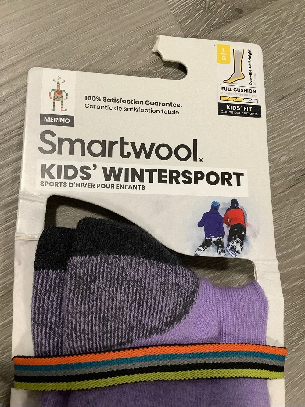 Smartwool kids’ wintersport full cushion socks